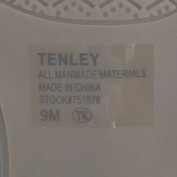 Jellypop Tenley Womens Taupe Peep-Toe Booties Block Heel Braided Strap Zipper 9M - Picture 4 of 9